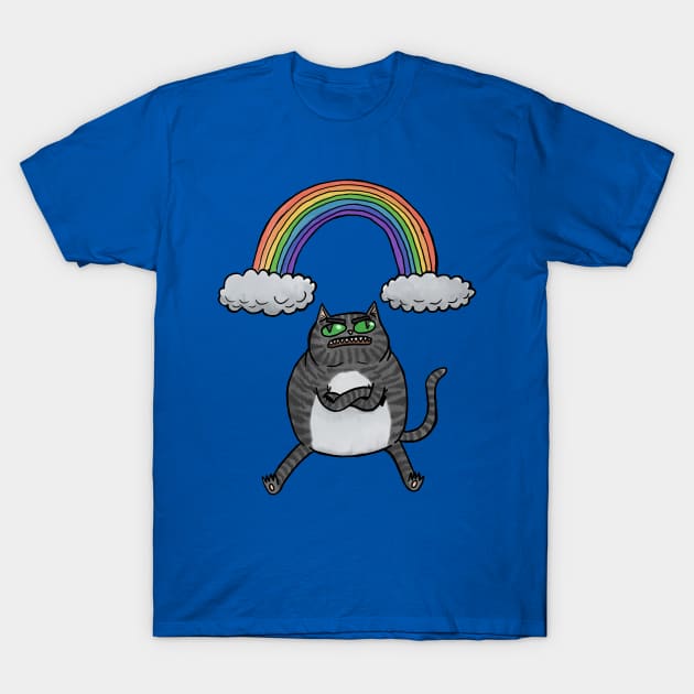 Rainbow, Shmainbow T-Shirt by famousdinosaurs